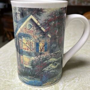 Thomas Kinkade Vintage “Victorian Autumn” 2005 Coffee or Tea Mug
